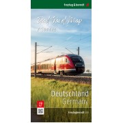 Tyskland Rail Travel Map FB
